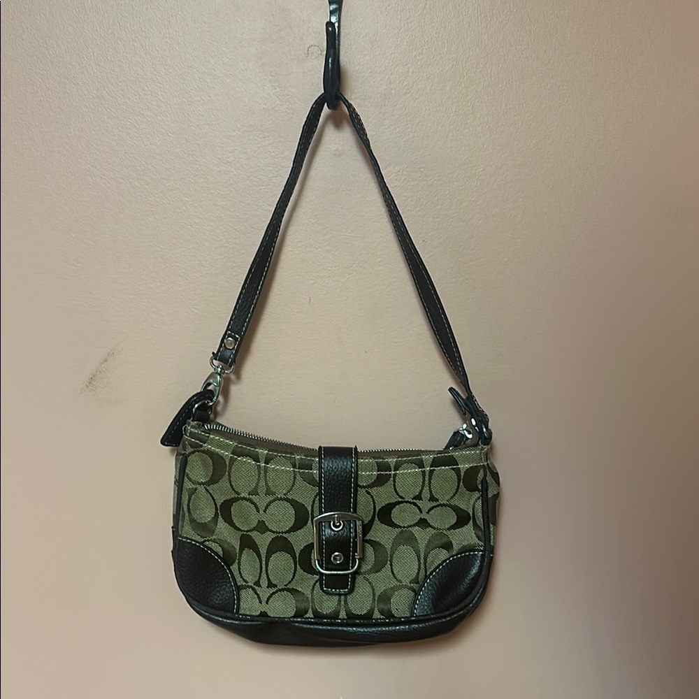 Coach Brown Signature Shoulder Bag